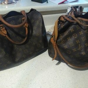 Louis Vuitton Noe and louis Vuitton speedy